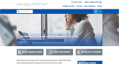 Desktop Screenshot of newlevelpartners.com